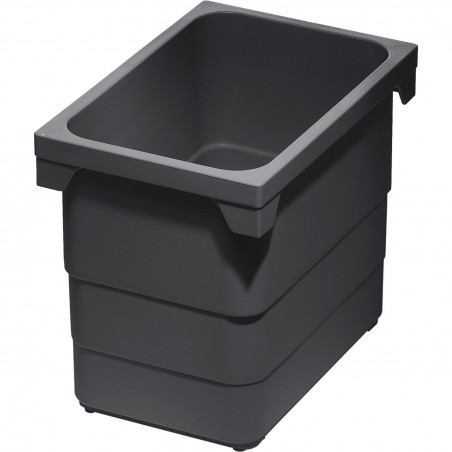 NINKA kanta za smeće eins2vier/eins2fünf, 4,2L, ŠxVxD: 153x170x230mm tamnosiva