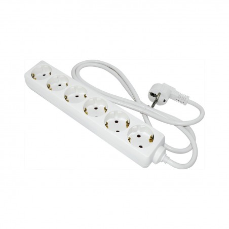 Letva za utičnice – 6 utičnica 230 V, kabel 1400 mm