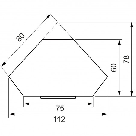 Power-Eck 1 230 V belgijska norma, 465-590x112x60 mm, 3 utičnice