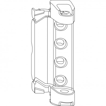 MACO ležaj škara DT130 12/18 mm, 130 kg, srebrni (202543)