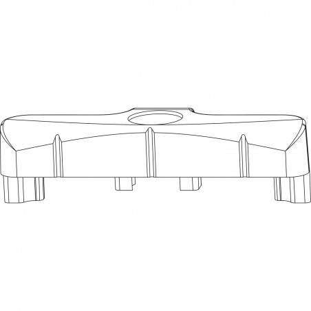 MACO upadnica Standard PVC 12/20-13, ALPHACAN/SALAMANDER/VEKA, srebrna (34283)
