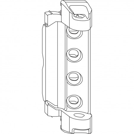 MACO ležaj škara DT130 4/15 mm, 130 kg, srebrni (202545)