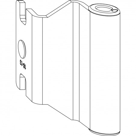 MACO kutna spojnica DT 4/18-13 i 12/18-13 mm, 130 kg, srebrna (202535)