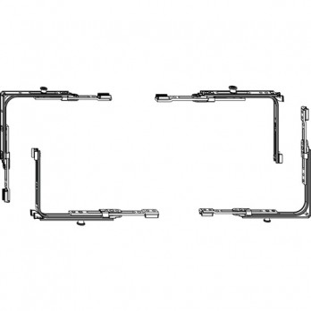 MACO SKB-S/PAS garnitura kutnika Multi-Matic, srebrna (102155)