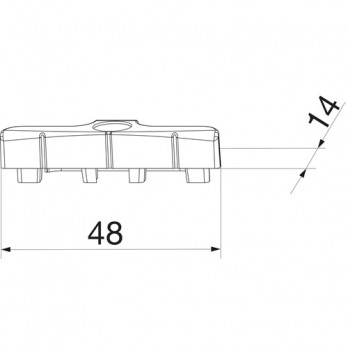 MACO upadnica Standard PVC 12/20-13, DECCO 71, srebrna (369586)
