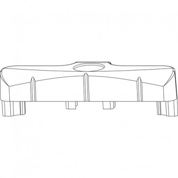 MACO upadnica Standard ALU 12/20-13,INDINVEST alum. profil, srebrna (360693)