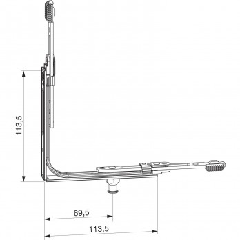 Maco MM kutni prijenos 18L za varj. pogon, ŠK 260-1800 mm (217995)