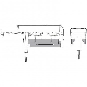 MACO-TRONIC dodatak za magnetski kontakt tip 4, PVC, bijeli (363185)