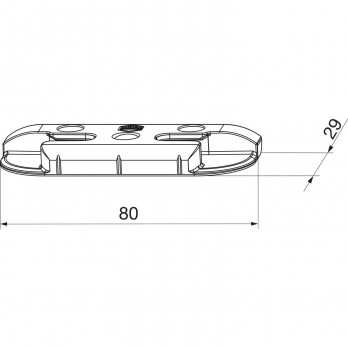 MACO upadnica IS za utor 12 mm, euro utor 30mm, 13V, +0,7mm koso