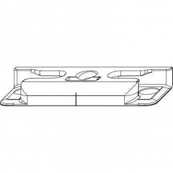 MACO upadnica iS 12L Eurofalz 24 mm 13V -1 mm srebrna (364953)