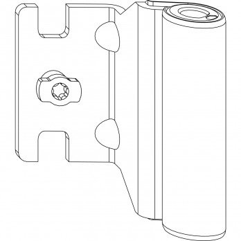 MACO kutna spojnica AS/PVC 12/18-9 mm, 120 kg, srebrna (54706)