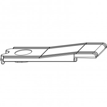 MACO MM adapter za ravni urez srebrni (352980)