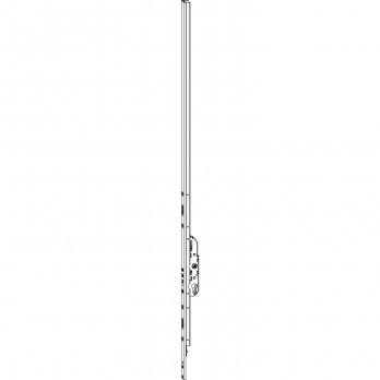 MACO HS pogonski mehanizam PZ, DM 37,5, 2460-2860 mm, alu srebrno elok.