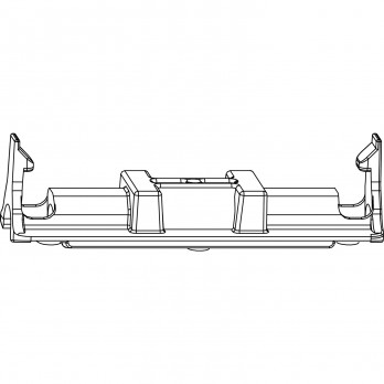 MACO HS oslonac za kotačiće 300/400 kg za plastične profile, srebrni (363495)