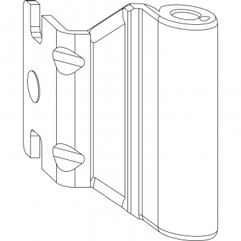 MACO kutna spojnica AS/PVC 12/18-10 mm, 120 kg, srebrna
