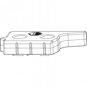 MACO MM podizna upadnica za falc 12 mm, euronut 24 mm, LI, poz. rol. (363993)