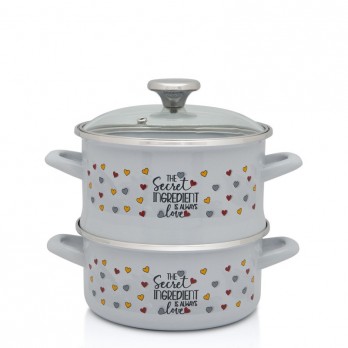 Metalac TAJNI SASTOJAK lonac za kuhanje na pari 2u1 SECRET INGREDIENT 18cm/3l