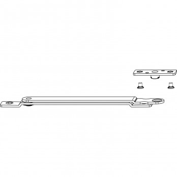 MACO graničnik otvaranja drvo euro utor, Š 240-1300 mm (101517)