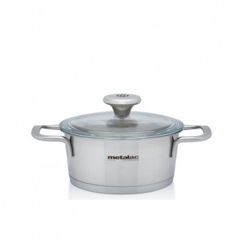 Metalac INOX POSUDA PLITKA SANTINO 16cm/1,3lit