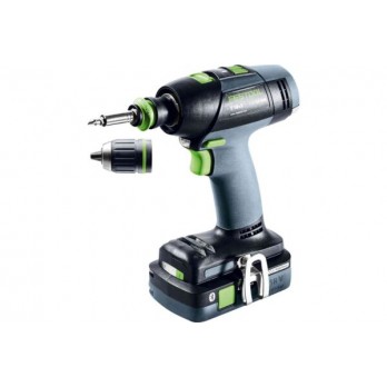 Festool T18+3 HPC4,0 I-Set Baterijska bušilica/zavijač