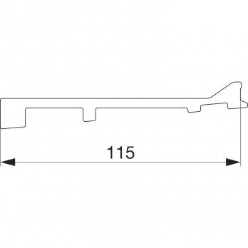 MACO Fiber-Therm međuprofil 115