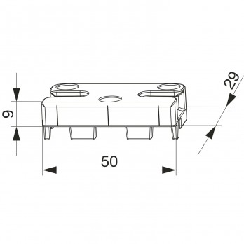 MACO upadnica iS PVC 12/20-13, ALPHACAN/KBE/VEKA, srebr. (96883)