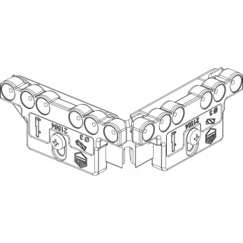 MACO šabčpma za kutne spojnice PVC 3 mm rolice (21564)