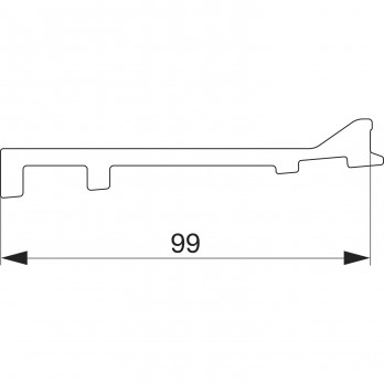 MACO Fiber-Therm međuprofil 99