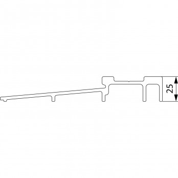 MACO Fiber Therm prag   GFk srebrni (462279)