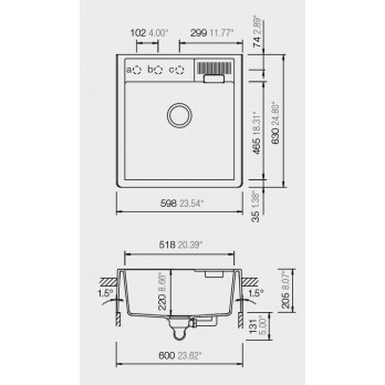 Schock KALLIO M-100  sudoper CRISTADUR