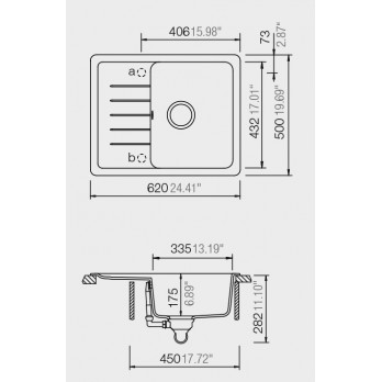Schock TOLEDO D-100XS  sudoper CRISTADUR