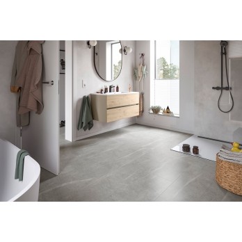 Egger NatureSense Aqua+ laminatni pod ELF243 Candela mramor svijetlo sivi, Paket 2,54m2, laminat