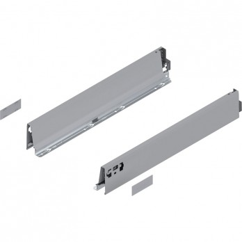 BLUM TANDEMBOX antaro SET visina M, BLUMOTION M, 65kg, ND 500, siva RAL9006