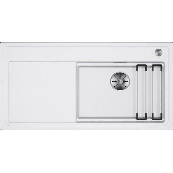 BLANCO ETAGON XL 6 S InFino  sudoper SILGRANIT, pribor inox nosači, s dalj. upr.
