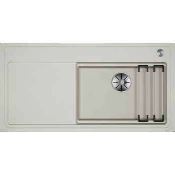 BLANCO ETAGON XL 6 S InFino  sudoper SILGRANIT, pribor inox nosači, s dalj. upr.