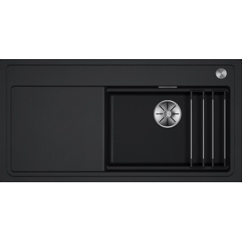 BLANCO ETAGON XL 6 S-F sudoper InFino  SILGRANIT, pribor inox nosači, s dalj.upr.