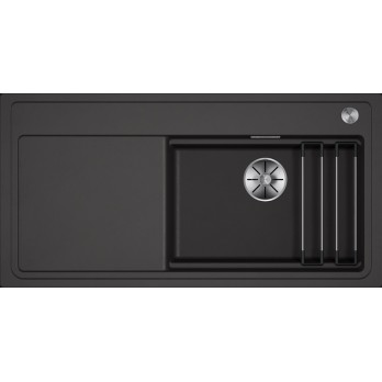 BLANCO ETAGON XL 6 S-F sudoper InFino  SILGRANIT, pribor inox nosači, s dalj.upr.