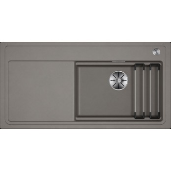 BLANCO ETAGON XL 6 S-F sudoper InFino  SILGRANIT, pribor inox nosači, s dalj.upr.