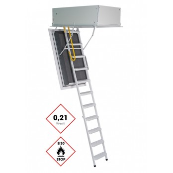 Stepenice za potkrovlje Arctic Fire 139/69/-300