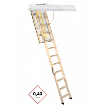 Stepenice za potkrovlje Euro Trend Profi 119/69-280