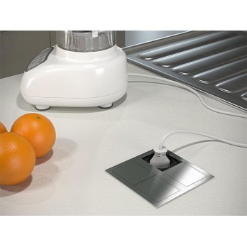 VersaHit Dual utičnica - inox