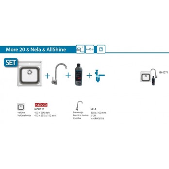 SET Alveus More 20 sudoper + Nela slavina + AllShine