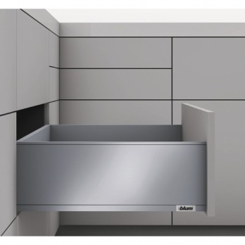 BLUM LEGRABOX pure SET visina C, BLUMOTION S, 40kg, ND 500, orion siva