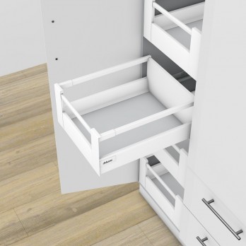BLUM TANDEMBOX antaro SET visina D-reling, BLUMOTION M,30kg, ND 400, svil.bijela