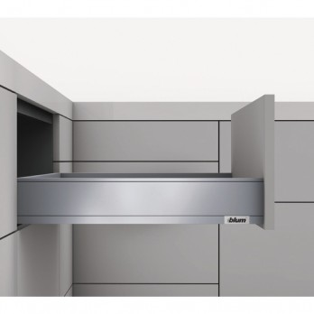 BLUM LEGRABOX pure SET visina M, BLUMOTION S, 40kg ND 550, karbon crna