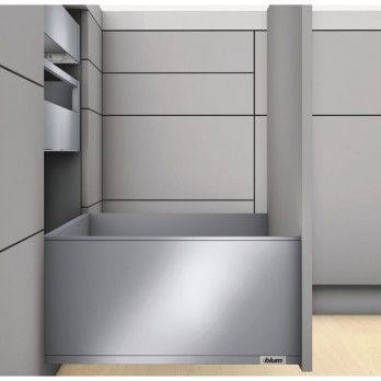 BLUM LEGRABOX pure SET visina F, BLUMOTION S, 40kg, ND 400, orion siva