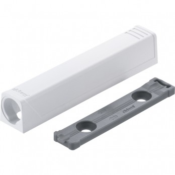 BLUM TIP-ON ravna adapter pločica duga verzija 956A1201, svilenobijela