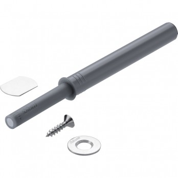 BLUM TIP-ON za vrata 956A1004 duga verzija s magnetom, platinasto siva