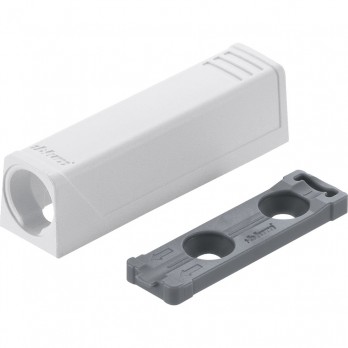BLUM TIP-ON ravna adapter pločica kratka verzija 956.1201, svilenobijela