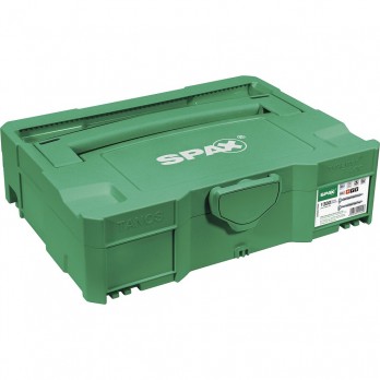 SPAX SNK kofer s vijcima / Systainer T-Loc, T-STAR plus, Wirox-Silber